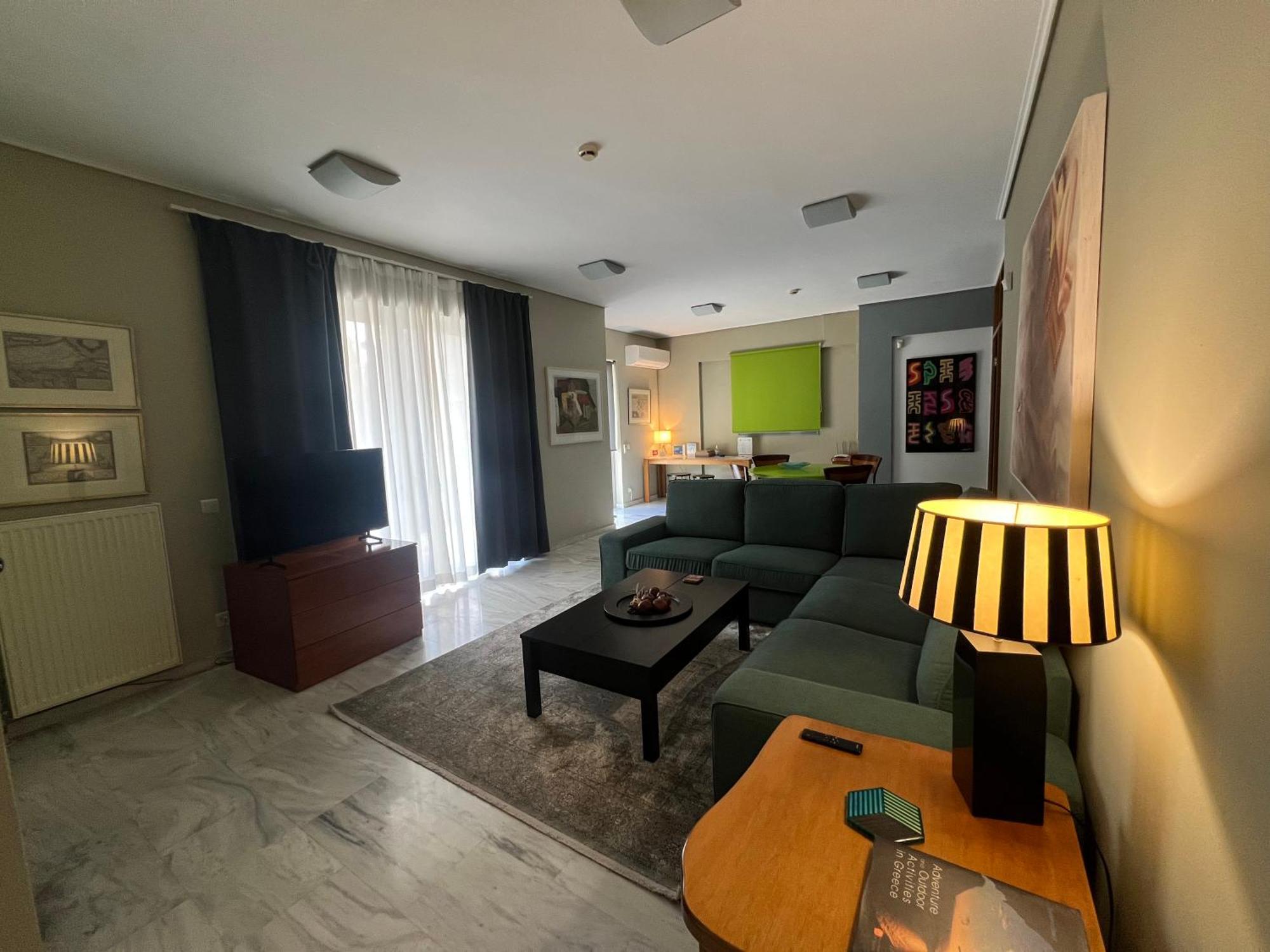 Green Apartment Near Marousi Hospitals & Oaka, By Promoshomes Maroussi ภายนอก รูปภาพ